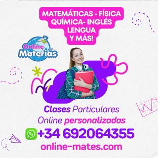 Clases particulares exámenes de bachillerato y Eso
