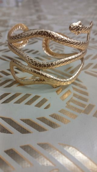 Pulsera Serpiente Dorada