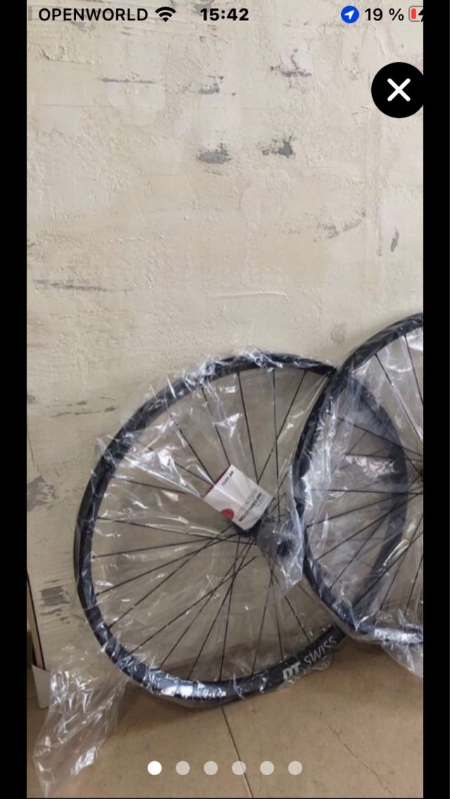 Roda DT Swiss H1900
Novas Unidades