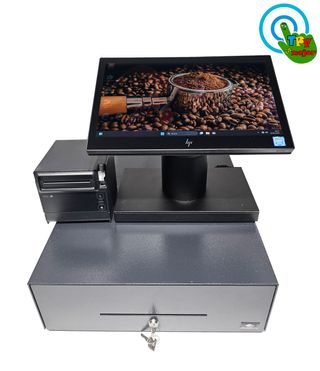 TPV HP RP9 i5 táctil: Sistema completo cafetería
