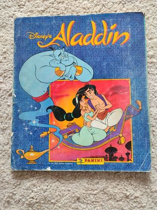 Álbum completo de cromos Aladdin