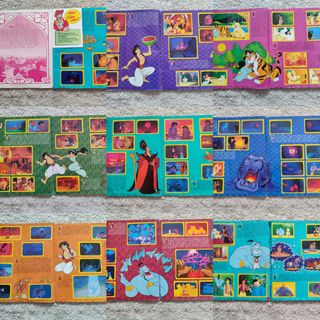 Álbum completo de cromos Aladdin