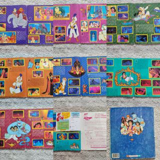 Álbum completo de cromos Aladdin