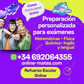 Clases Online para exámenes de Eso y bachillerato