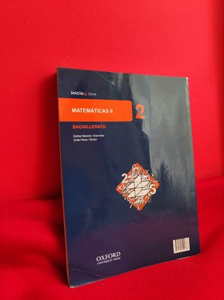 Inicia Matemáticas 2.º Bachillerato. Libro del ...