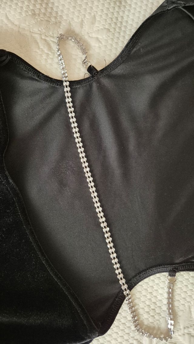 Vestido negro Bershka - Talla S