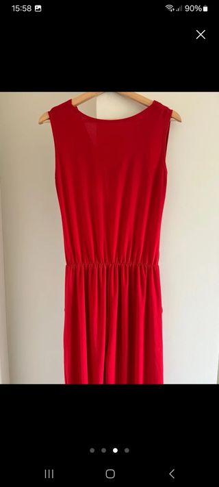 Mono rojo elegante
