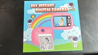 Fotocamera istantanea bambini - rosa e viola