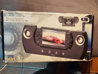 Sony psp base de carga y Sistema Sonido Logic 2.1