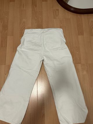 Pantalón Culotte Zara blanco