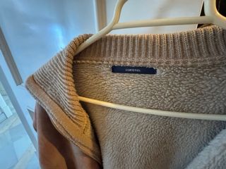 Chaqueta Cortefiel ante marrón,