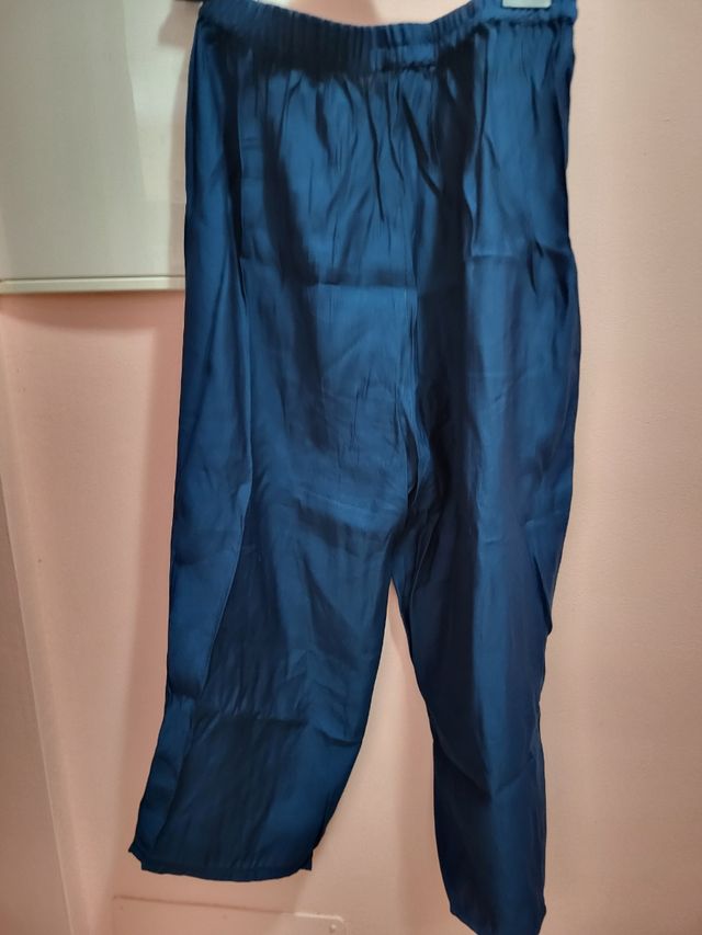 Lote de pantalones: azul y gris