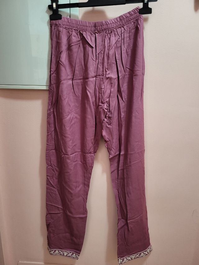 Lote de pantalones: azul y gris