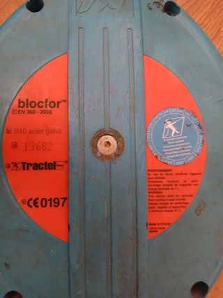 Anticaidas retráctil tracter safetop 