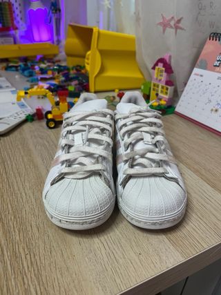 Adidas Superstar - Zapatillas blancas