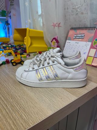 Adidas Superstar - Zapatillas blancas