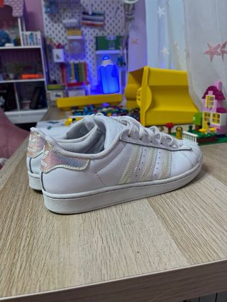 Adidas Superstar - Zapatillas blancas