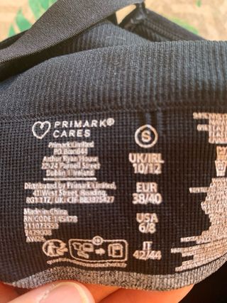 2 Sujetadores deportivos Primark 85B