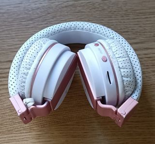AURICULARES BLUETOOTH ROSA GOLD