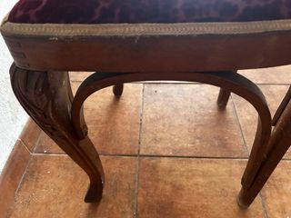 Seis sillas de comedor antiguas de coleccionista