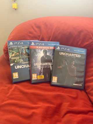 Saga Completa Uncharted PS4