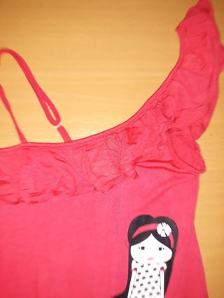 Vestido rojo niña talla S