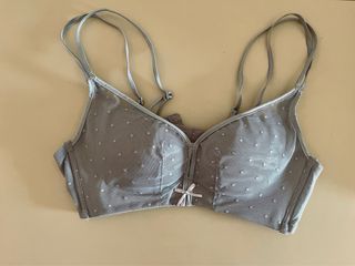 Sujetador gris oliva