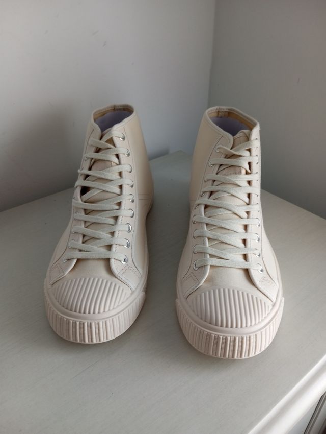 Zapatillas Zara beige hombre