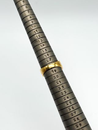 Anillo con diamantes de oro 18k