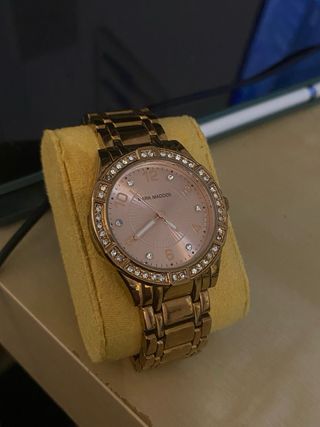 Reloj Mark Maddox dorado rosa