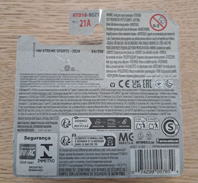 HotWheels HW Xtreme Sports Silla de Ruedas