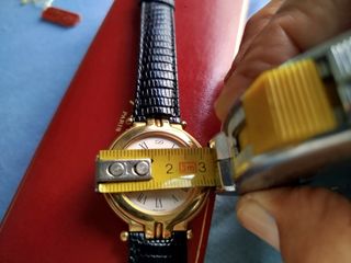 Reloj S.T. Dupont - Dorado, Piel Negra