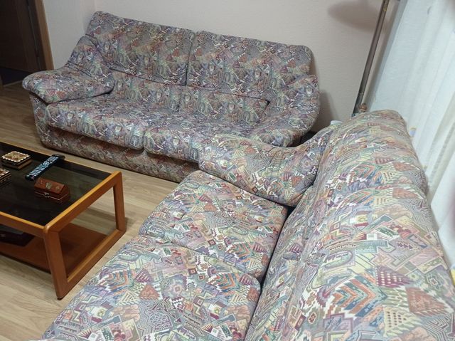 Sofá 3 plazas y Sofá 2 plazas - multicolor