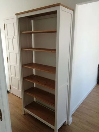 Librería HEMNES blanco/marrón 90x197cm