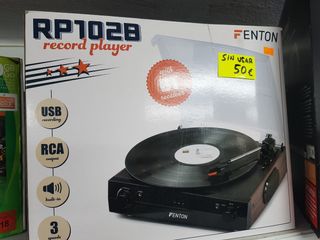 Tocadiscos Fenton RP102B - 3 velocidades