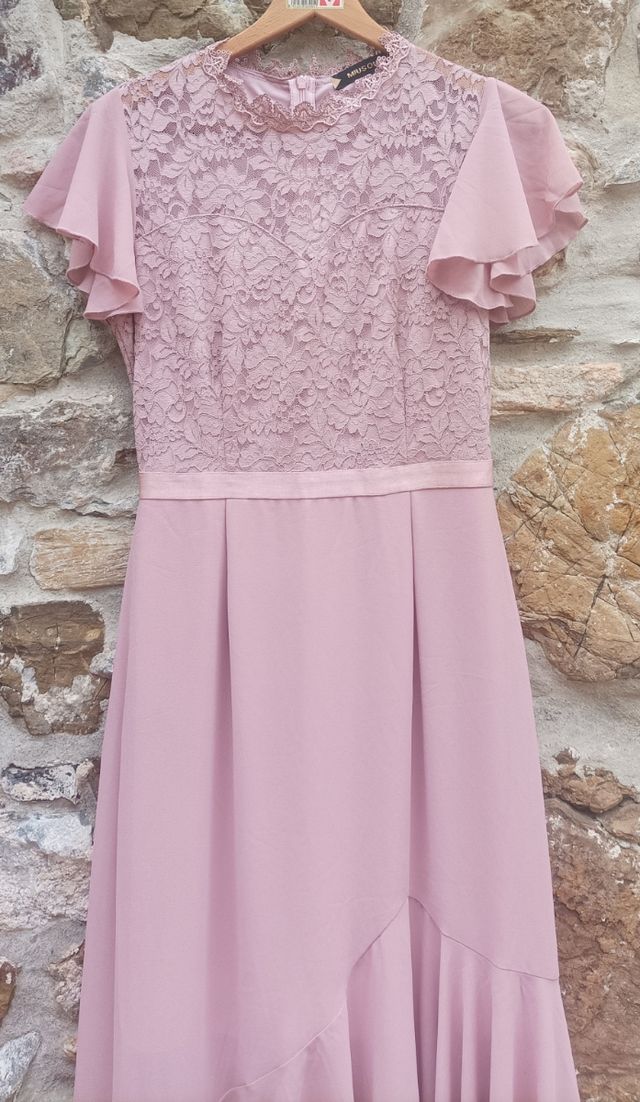 Vestido Miusol rosa talla M