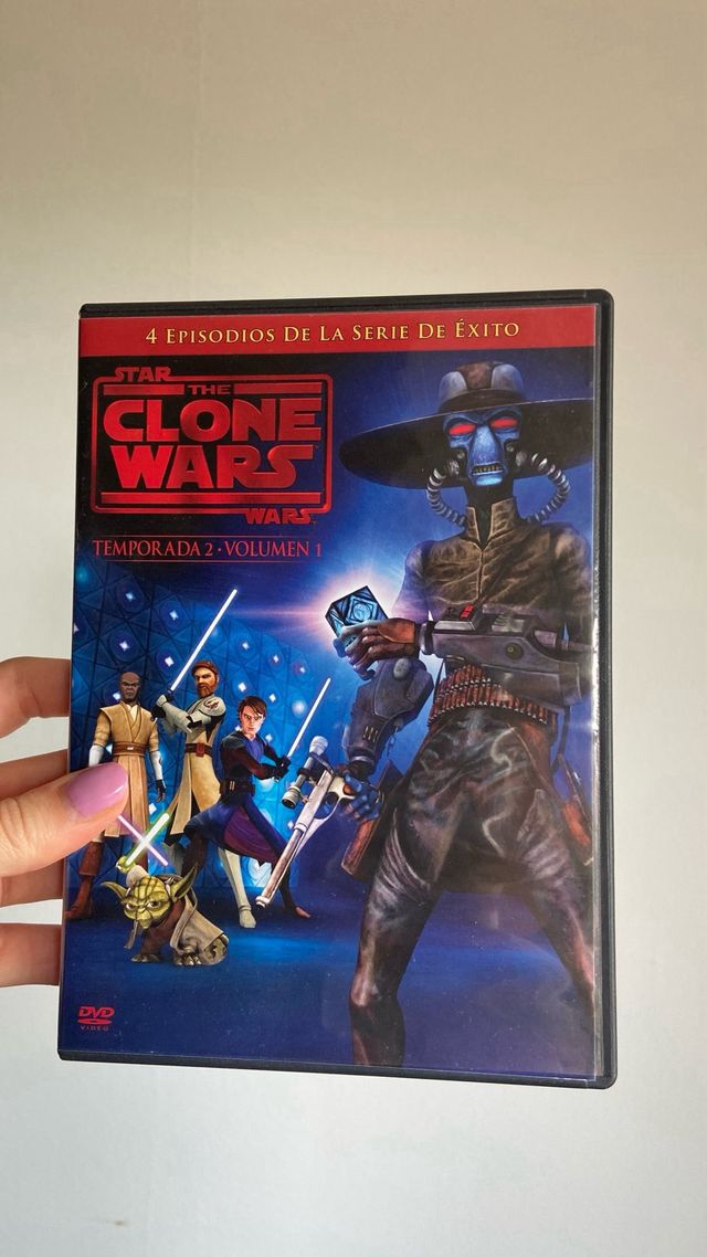 DVDs Star Wars Clone Wars - 4 Episodios