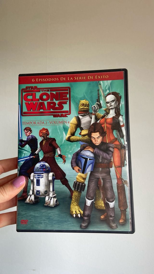 DVDs Star Wars Clone Wars - 4 Episodios