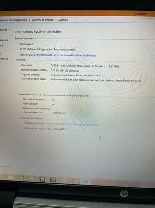 HP Pavilion 17 Notebook PC Gris