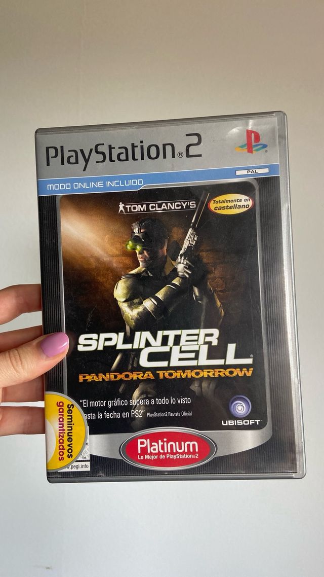 PS2 Splinter Cell Pandora Tomorrow