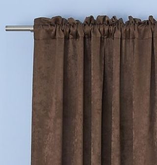 Cortinas marrón, 2 x 3 metros, opac for bedrooms