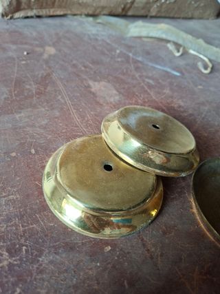 Bases metálicas para columnas - 4uds