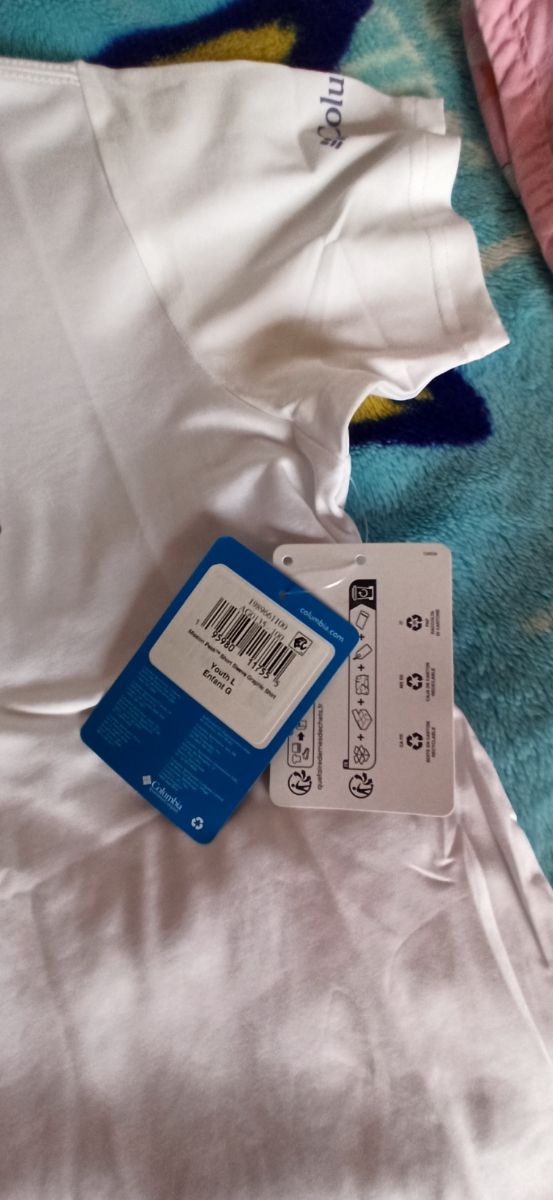 2 Camisetas Columbia niña