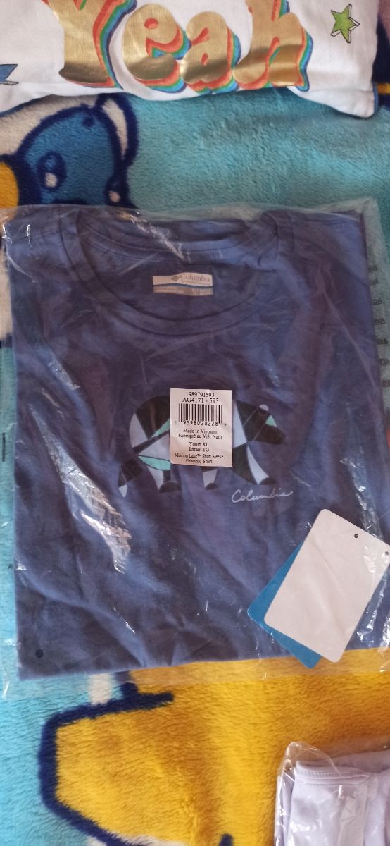 2 Camisetas Columbia niña