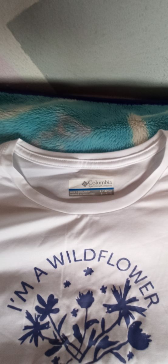 2 Camisetas Columbia niña