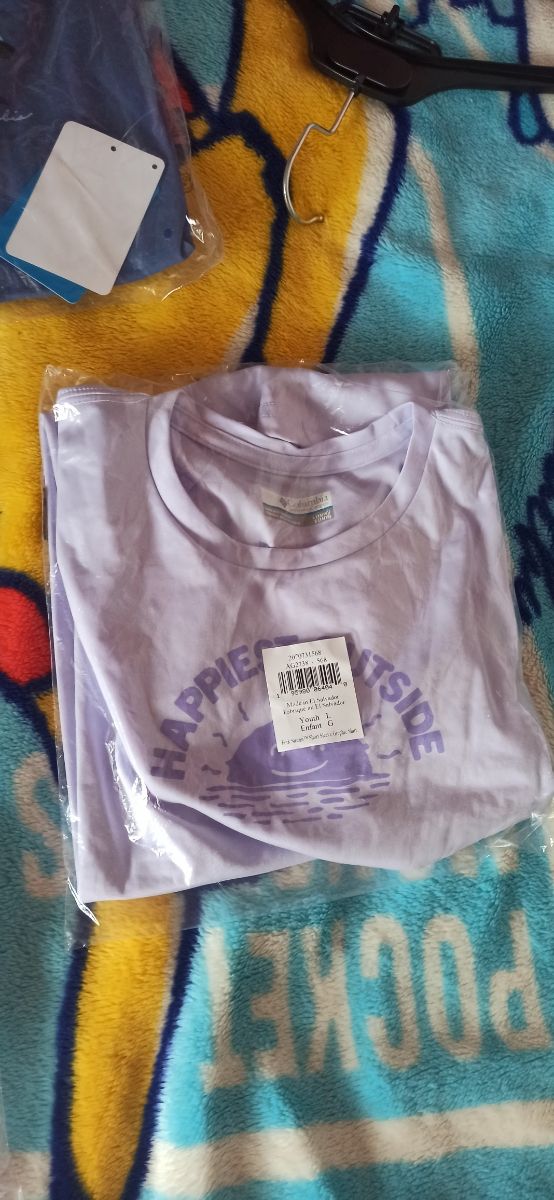 2 Camisetas Columbia niña