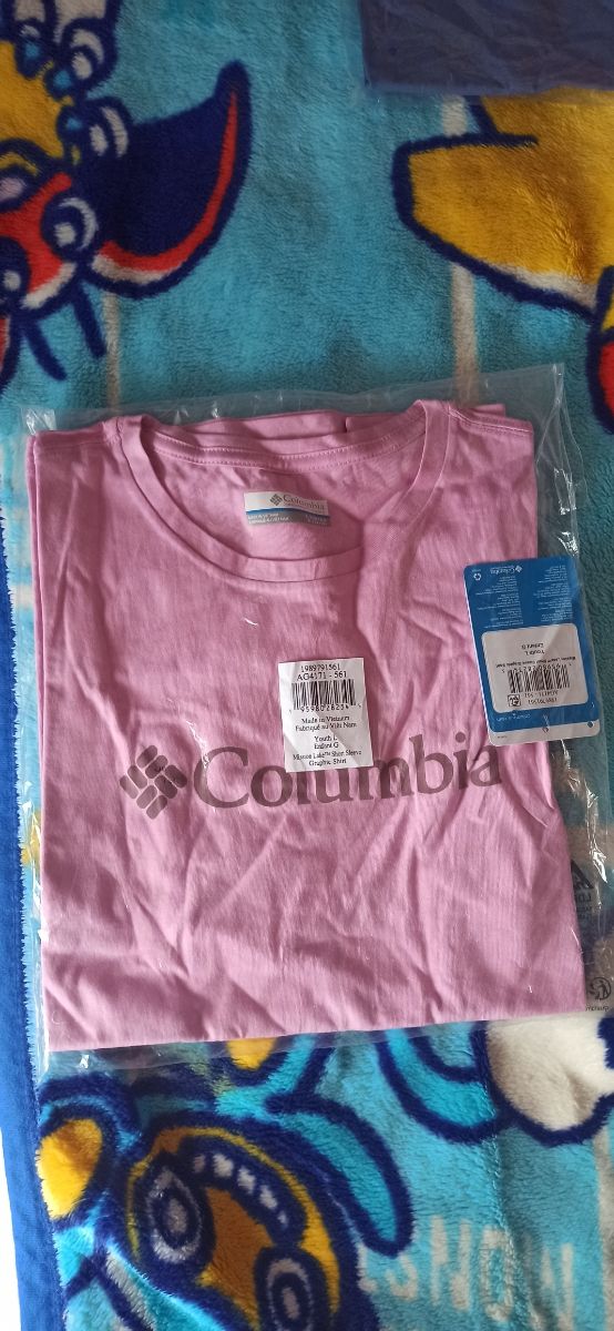 2 Camisetas Columbia niña