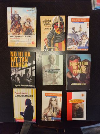 Libros de lectura colegio/instituto 