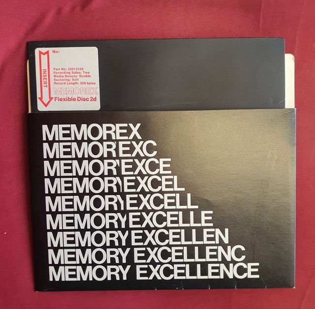 Disco flexible Memorex 8"