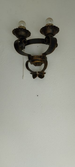 Candeeiro Vintage Ferro Forjado